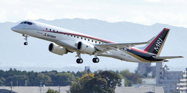 Pesawat Jet Mitsubishi Untuk Komersial Akan Diproduksi Tahun 2020